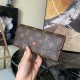 Louis Vuitton Emilie Wallet Monogram Coral High