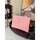 Louis Vuitton COUSSIN PM Monogram-embossed puffy lambskin Pink M57790 High