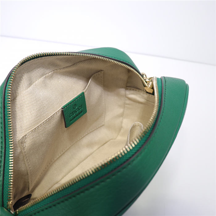 Gucci Soho Small Leather Disco Shoulder Bag 308364 Green High