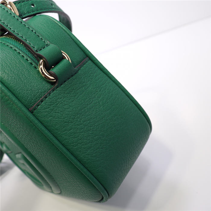 Gucci Soho Small Leather Disco Shoulder Bag 308364 Green High