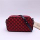 GG Marmont Multicolour small shoulder bag 447632 Red High