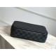 Louis Vuitton TOILET POUCH GM Damier Graphite canvas High