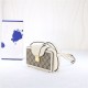 GG mini bag with clasp closure 614368 White High