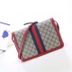 Gucci Queen Margaret GG Supreme medium shoulder bag 524356 Red High