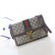 Gucci Queen Margaret GG Supreme medium shoulder bag 524356 Coffee High