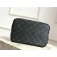 Louis Vuitton TOILET POUCH GM Monogram Eclipse canvas High