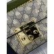 Gucci Padlock small GG shoulder bag 409487 Bees High