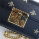 Gucci Padlock small shoulder bag 432182 Bee Star Black High