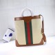 Gucci Large Tote Canvas & Leather 575067 High