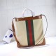 Gucci Large Tote Canvas & Leather 575067 High