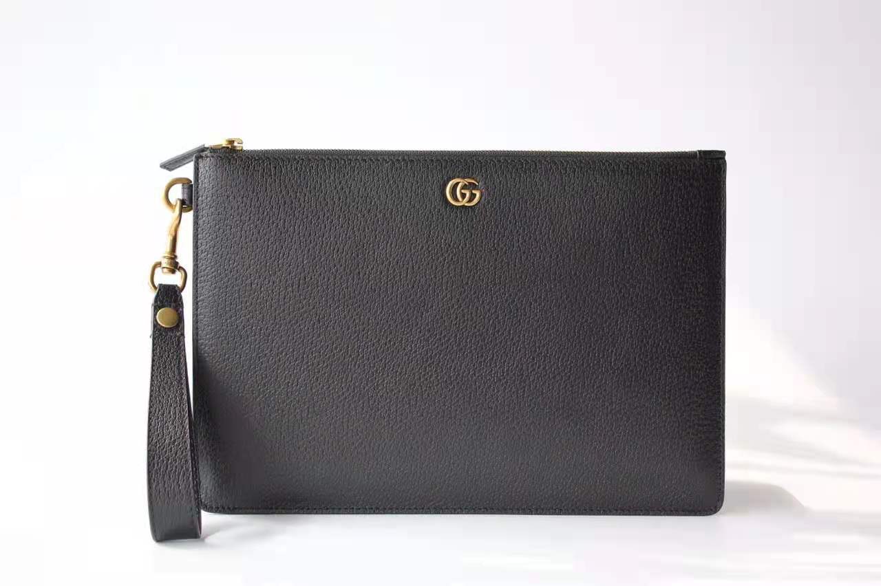 Gucci GG Marmont leather pouch 475317 High