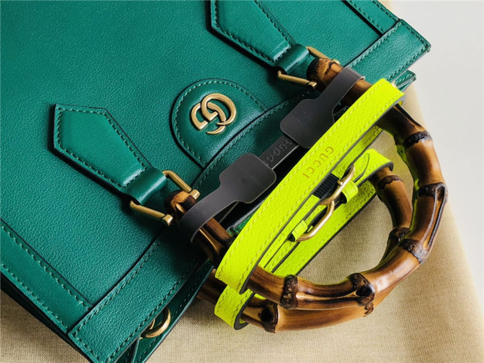 Gucci Diana small tote bag 660195 Green High