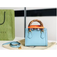 Gucci Diana mini tote bag 655661 Blue High