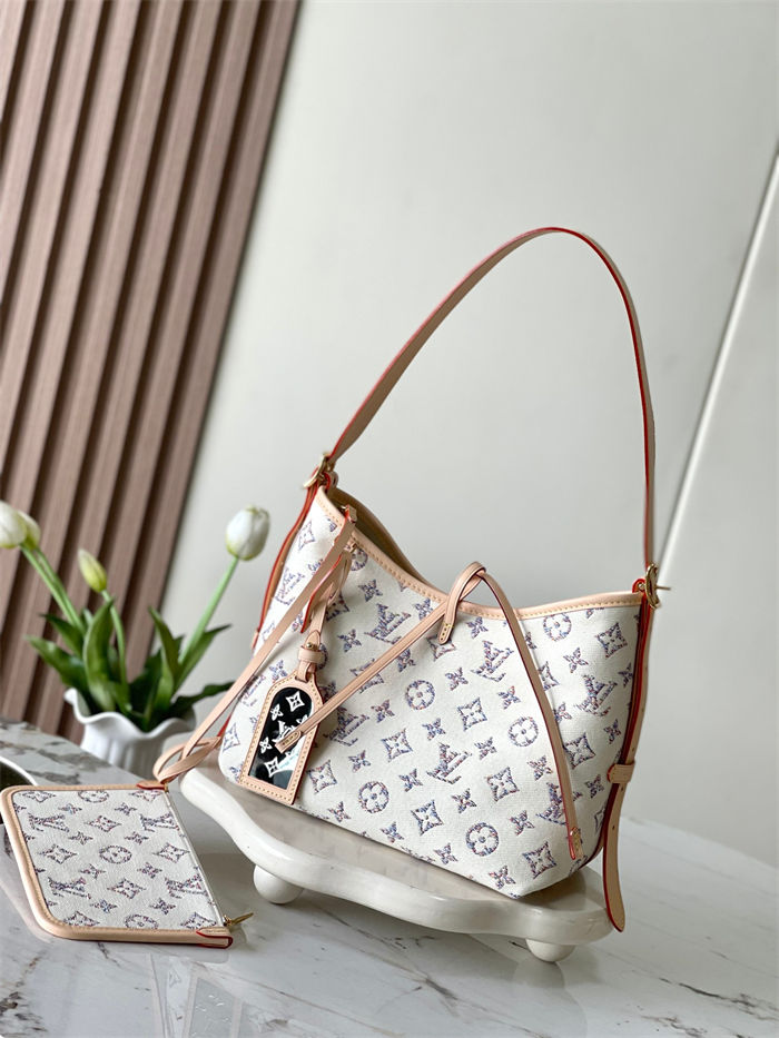 Louis Vuitton CARRYALL PM Monogram jacquard fabric M24707 High