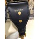 SHOULDER STRAP 'Christian Dior' Embroidery Black High