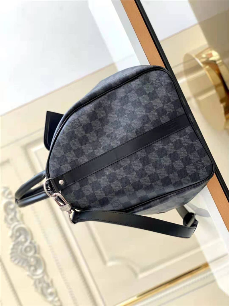 Louis Vuitton Keepall Bandoulière 50 Damier Graphite High