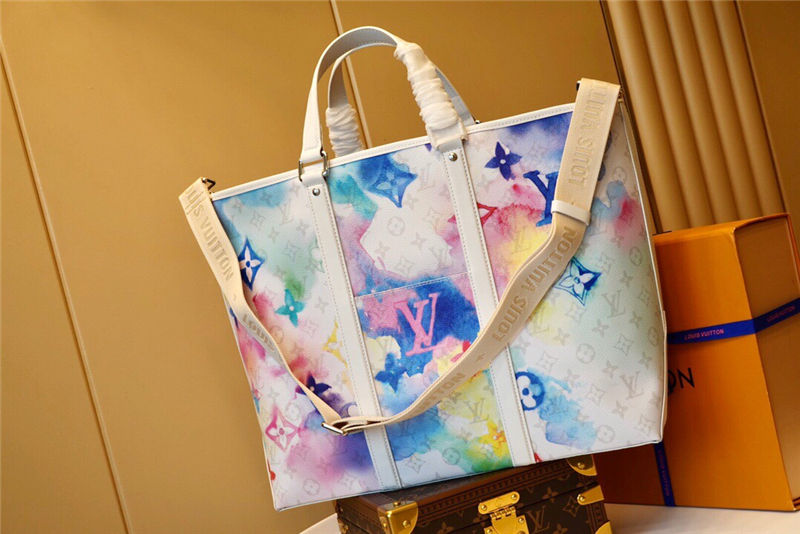 Louis Vuitton NEW TOTE GM Monogram Watercolor coated canvas M45754 Multicolor High