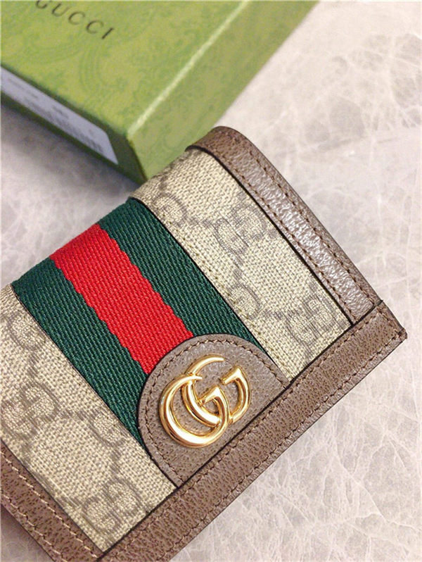 Ophidia GG CARD CASE WALLET GG Supreme canvas 523155 high