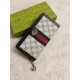 Ophidia GG zip around wallet GG Supreme canvas 523154 high