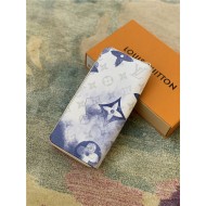 Louis Vuitton ZIPPY WALLET VERTICAL Monogram Watercolor M80499 Blue High