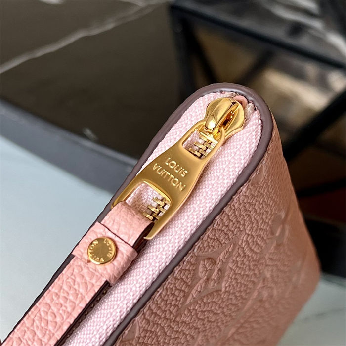 Louis Vuitton Zippy Coin Purse Monogram Empreinte Pink High