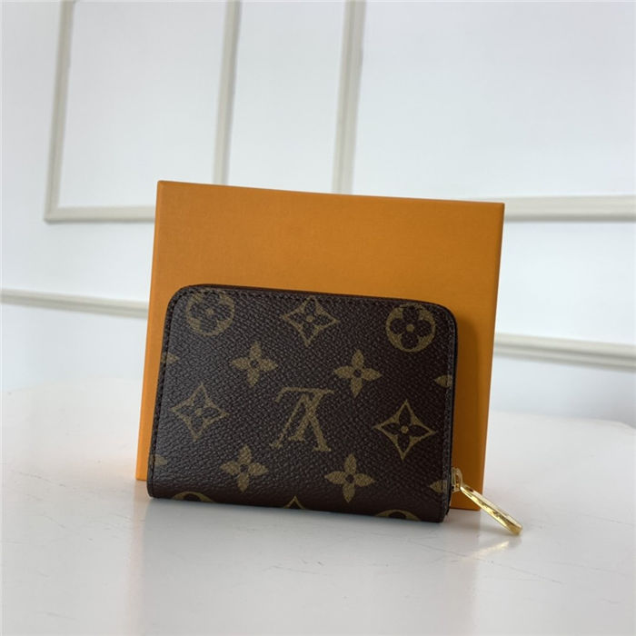 Louis Vuitton Zippy Coin Purse Monogram High