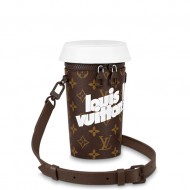 Louis Vuitton COFFEE CUP POUCH Vintage Monogram coated canvas M80812 High