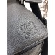 Large Puzzle bag in grained calfskin Dark Grey High