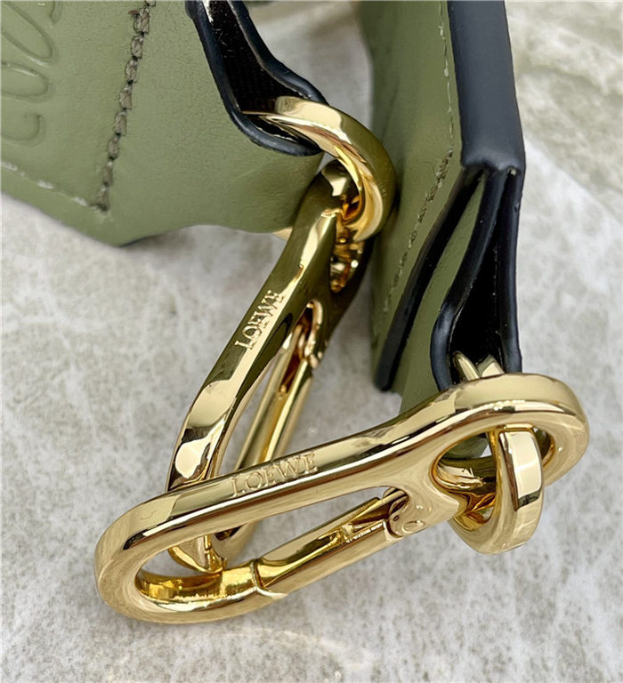 Loewe Anagram strap in jacquard and calfskin D High