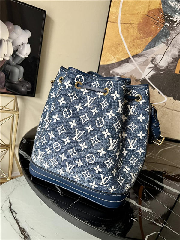 Louis Vuitton Petit Noé Denim M59606 High