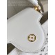 Louis Vuitton Capucines MM Calfskin leather embroidery White M22922/M22863 High