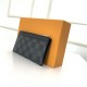 Louis Vuitton Coin Card Holder Damier Graphit High