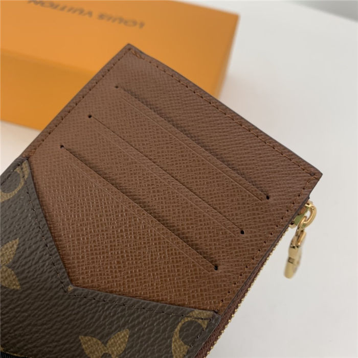 Louis Vuitton Coin Card Holder Monogram coated canvas High