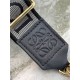 Loewe Anagram strap in jacquard and calfskin F High