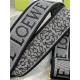 Loewe Anagram strap in jacquard and calfskin F High