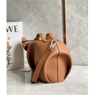 Large Elephant bag in classic calfskin Tan High