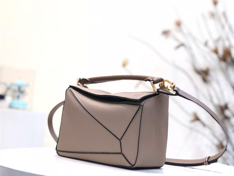 Puzzle bag 29cm in soft grained calfskin High