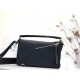 Puzzle bag 29cm in soft grained calfskin Black High