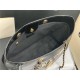 SHOPPING BAG Shiny Calfskin Crystal Pearls Strass Enamel Gold-Tone & Ruthenium-Finish Metal Black High