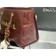 SHOPPING BAG Shiny Calfskin Crystal Pearls Strass Enamel Gold-Tone & Ruthenium-Finish Metal Burgundy High