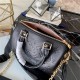 Louis Vuitton SPEEDY BANDOULIÈRE 22 Embossed lambskin leather Black M58631 High