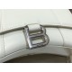 WOMEN'S HOURGLASS XS TOP HANDLE BAG Leather White High