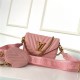 Louis Vuitton New Wave Multi-Pochette Rose Ballerine High