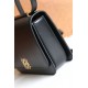 Goya bag in silk calfskin Black High