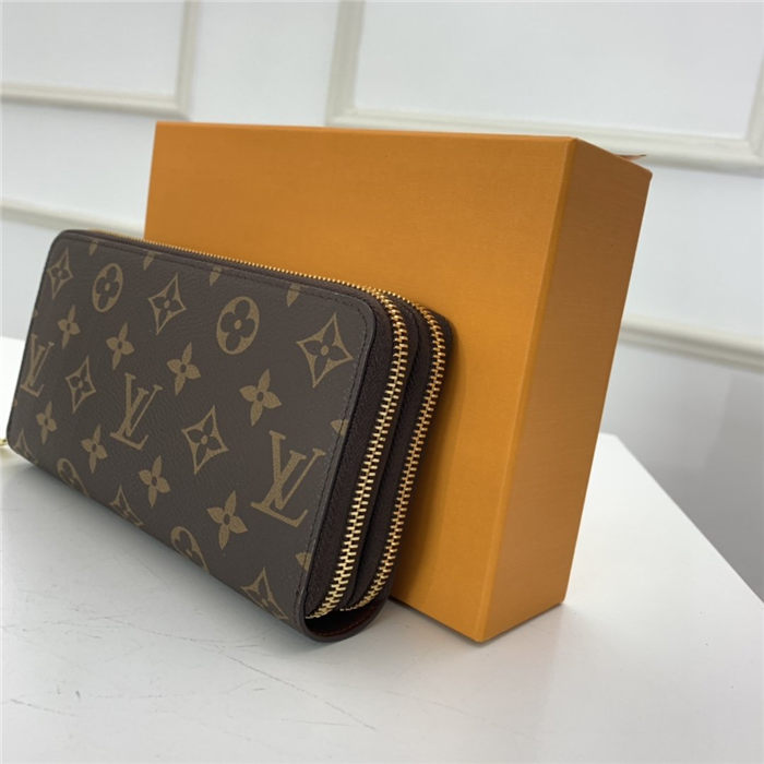 Louis Vuitton Double ZIPPY WALLET Monogram Canvas High