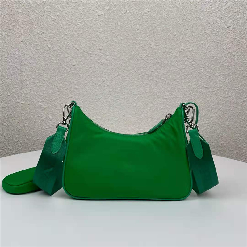 Prada Re-Edition 2005 nylon shoulder bag Green High