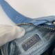 Prada Re-Edition 2005 nylon shoulder bag Sky Blue High