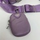 Prada Re-Edition 2005 nylon shoulder bag Purple High