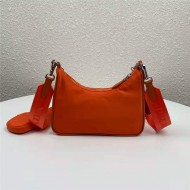 Prada Re-Edition 2005 nylon shoulder bag Orange High