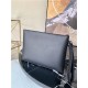 Louis Vuitton IPAD POUCH Grained Calf Leather Black M69837 High